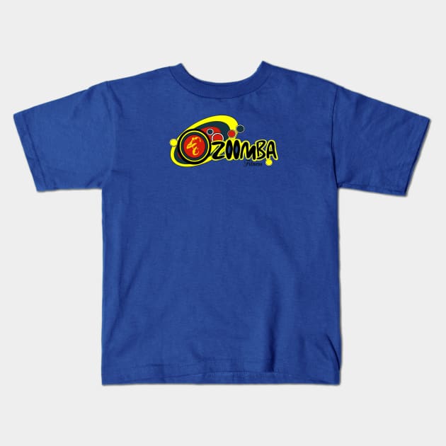 Zoomba Fitness Kids T-Shirt by rockinjoey